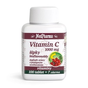 Witamina C 1000 mg. - Z dziką różą.