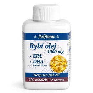 Rybi Olej - Omega 3, 107 kapsułek.