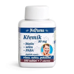 Krzem 30 mg – Naturalne wsparcie dla Twojej urody (107 tabletek)