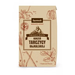 Tarczyca bajkalska korzeń mielony 50g.  