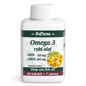 Omega 3, Rybi Olej Forte - 67 tob.